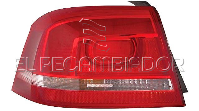REAR LAMP Left side (driver) VW PASSAT (10-14) 4 Ptas. Sedán - 16913211