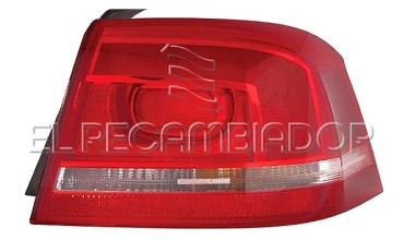 REAR LAMP Right side (passenger) VW PASSAT (10-14) 4 Ptas. Sedán - 16913212