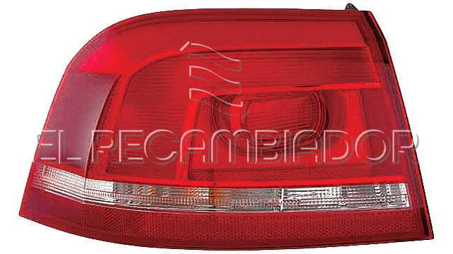 REAR LAMP Left side (driver) VW PASSAT (10-14) Variant - Familiar - 16913241