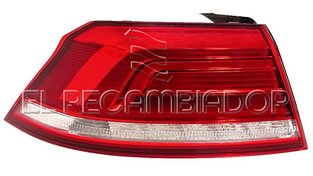 REAR LAMP Left side (driver) VW PASSAT (14-19) 4 Ptas. Sedán - 16913301