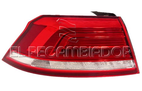 REAR LAMP Left side (driver) VW PASSAT (14-19) 4 Ptas. Sedán - 16913301