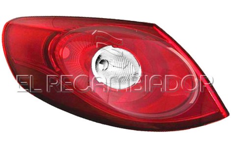 REAR LAMP Left side (driver) VW PASSAT CC (08-12) - 16913101