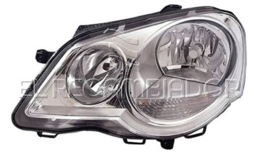 HEADLAMP Left side (driver) VW POLO (05-09) 3 Ptas. / 5 Ptas. - 11914201