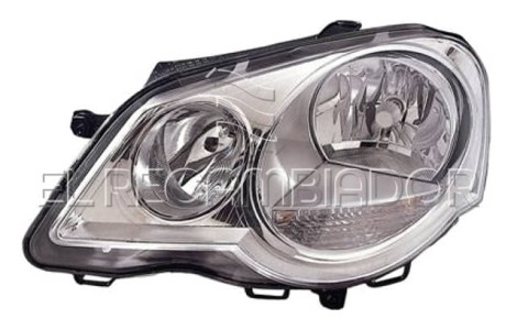 HEADLAMP Left side (driver) VW POLO (05-09) 3 Ptas. / 5 Ptas. - 11914201