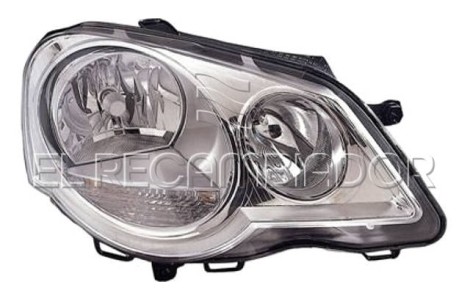 HEADLAMP Right side (passenger) VW POLO (05-09) 4 Ptas. Sedán - 11914202