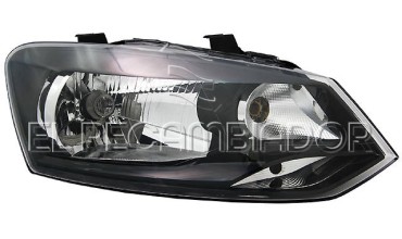 FARO PRINCIPAL Lado derecho (acompañante) VW POLO (09-13) 3 Ptas. / 5 Ptas. - 11914304