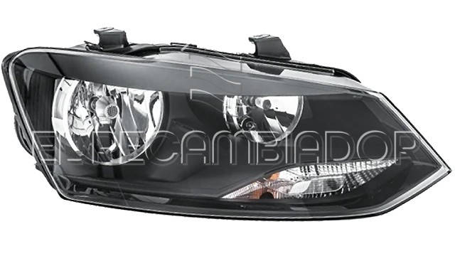 FARO PRINCIPAL Lado derecho (acompañante) VW POLO (09-13) 3 Ptas. / 5 Ptas. - 11914372