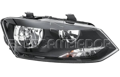 FARO PRINCIPAL Lado derecho (acompañante) VW POLO (09-13) 3 Ptas. / 5 Ptas. - 11914372