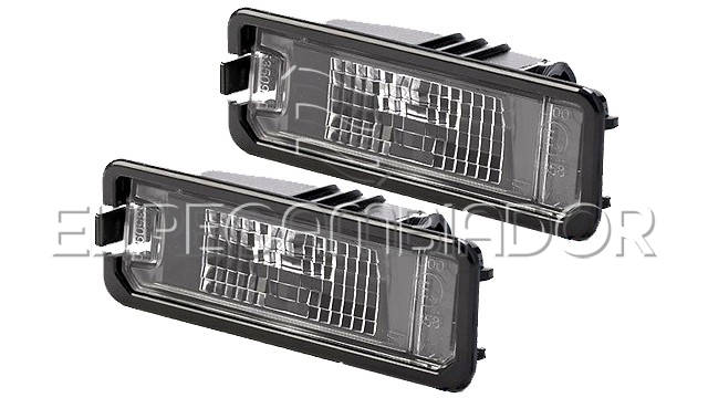 LICENSE PLATE LIGHT Set Left+right VW POLO (09-13) 3 Ptas. / 5 Ptas. - 17852219