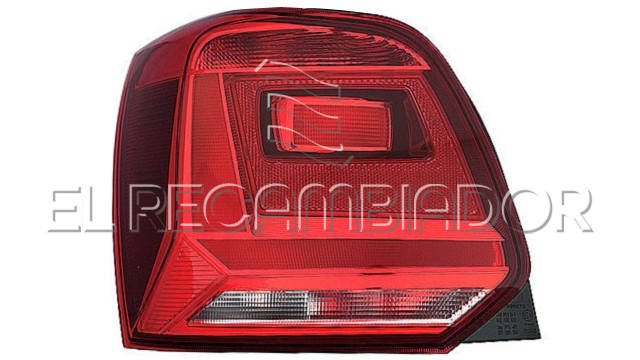 REAR LAMP Left side (driver) VW POLO (14-17) 3 Ptas. / 5 Ptas. - 16914401