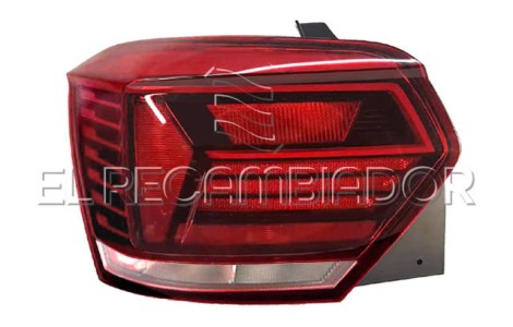 REAR LAMP Left side (driver) VW POLO (17-) - 16340401