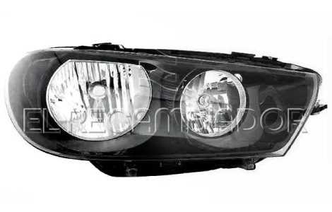 HEADLAMP Right side (passenger) VW SCIROCCO (08-14) - 11914502