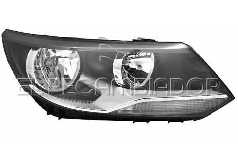 HEADLAMP Right side (passenger) VW TIGUAN (11-16) - 11900202