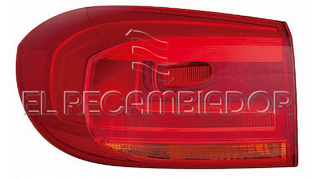 REAR LAMP Left side (driver) VW TIGUAN (11-16) - 16900283