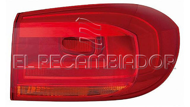 REAR LAMP Right side (passenger) VW TIGUAN (11-16) - 16900284