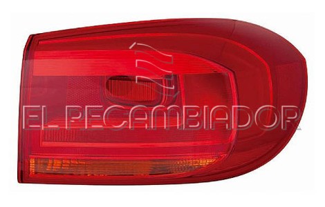 REAR LAMP Right side (passenger) VW TIGUAN (11-16) - 16900284