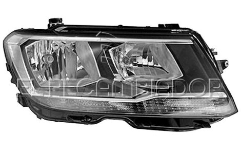 HEADLAMP Right side (passenger) VW TIGUAN (16-) - 11900212