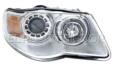 HEADLAMP Right side (passenger) VW TOUAREG (07-10) - 11910502