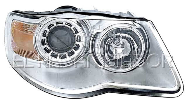 HEADLAMP Right side (passenger) VW TOUAREG (07-10) - 11910502