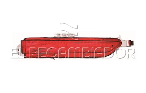 PILOTO EN PARAGOLPES TRASERO Lado derecho (acompañante) VW TOUAREG (10-14) - 16910002