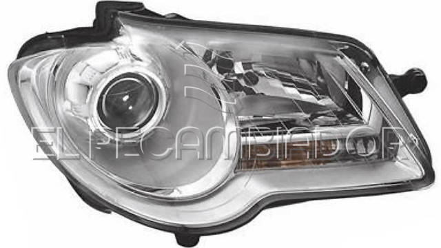 HEADLAMP Right side (passenger) VW TOURAN (06-10) - 11910202
