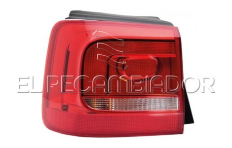 REAR LAMP Left side (driver) VW TOURAN (10-15) - 16910233