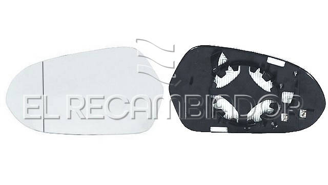 GLASS WITH SUPPORT Left side (driver) AUDI A6 (11-14) - 31025337
