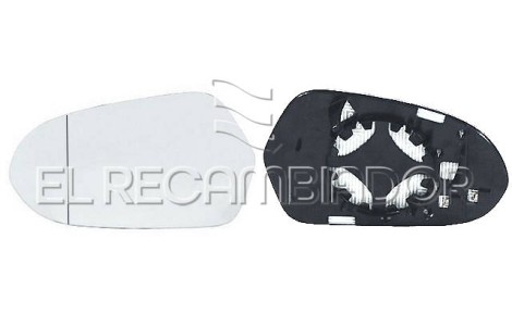 GLASS WITH SUPPORT Left side (driver) AUDI A6 (11-14) - 31025337