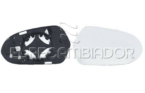 CRISTAL CON SOPORTE Lado derecho (acompañante) AUDI A6 (11-14) - 31025338