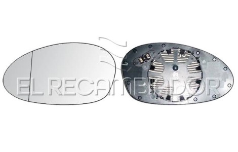 GLASS WITH SUPPORT Left side (driver) BMW Serie 1 E81 (06-10) 3 Ptas. - 31204541