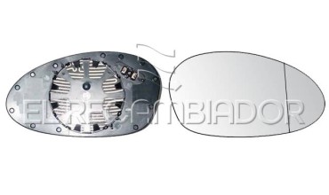 GLASS WITH SUPPORT Right side (passenger) BMW Serie 1 E81 (06-10) 3 Ptas. - 31045366