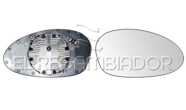GLASS WITH SUPPORT Right side (passenger) BMW Serie 1 E81 (06-10) 3 Ptas. - 31204522
