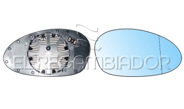 GLASS WITH SUPPORT Right side (passenger) BMW Serie 1 E81 (06-10) 3 Ptas. - 31204542