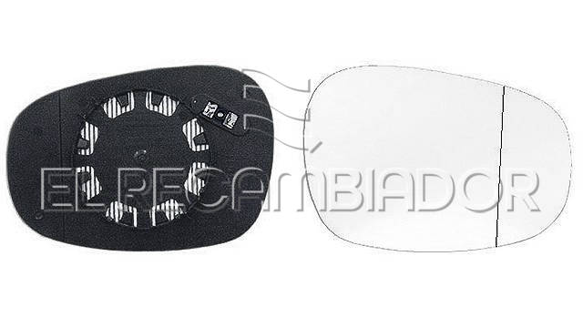 GLASS WITH SUPPORT Right side (passenger) BMW Serie 1 E81 (10-12) 3 Ptas. - 31045322