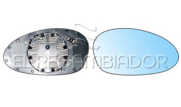 GLASS WITH SUPPORT Right side (passenger) BMW Serie 1 E82 (07-13) Coupé - 31044654