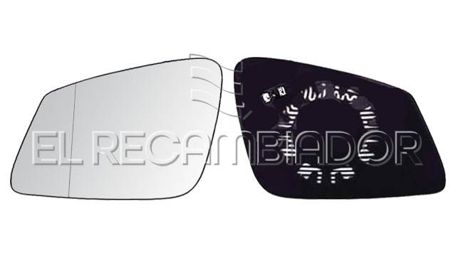 GLASS WITH SUPPORT Left side (driver) BMW Serie 2 F46 Gran Tourer (14-) - 31045403