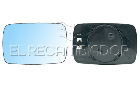 GLASS WITH SUPPORT Left side (driver) BMW Serie 3 E36 (90-98) 4 Ptas. - 31200421