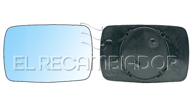 GLASS WITH SUPPORT Left side (driver) BMW Serie 3 E36 (92-99) Coupé 2 Ptas. - 31200411