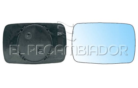GLASS WITH SUPPORT Right side (passenger) BMW Serie 3 E36 (92-99) Coupé 2 Ptas. - 31200412