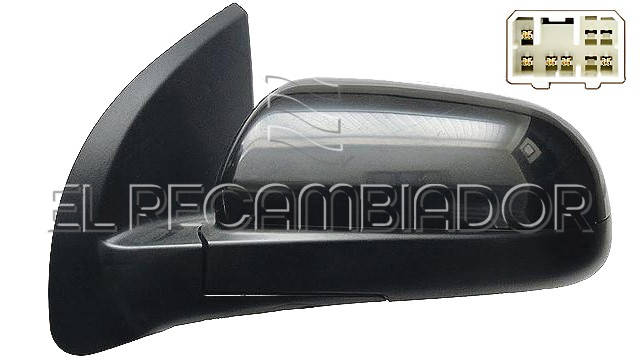 ESPEJO COMPLETO Lado izquierdo (conductor) CHEVROLET-DAEWOO AVEO (06-11) - 27403411