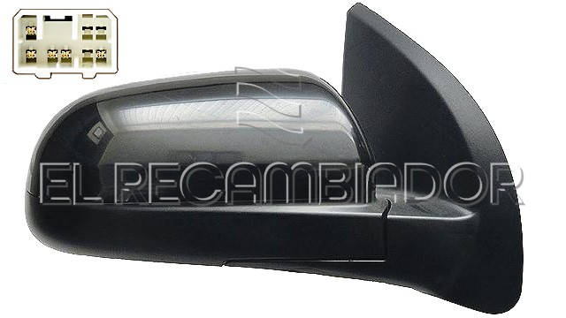 ESPEJO COMPLETO Lado derecho (acompañante) CHEVROLET-DAEWOO AVEO (06-11) - 27403412