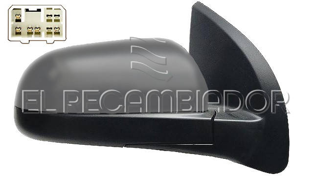 ESPEJO COMPLETO Lado derecho (acompañante) CHEVROLET-DAEWOO AVEO (06-11) - 27403402