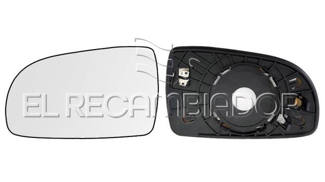 CRISTAL CON SOPORTE Lado izquierdo (conductor) CHEVROLET-DAEWOO AVEO (06-11) - 31403421