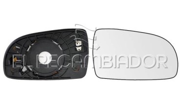CRISTAL CON SOPORTE Lado derecho (acompañante) CHEVROLET-DAEWOO AVEO (06-11) - 31403422