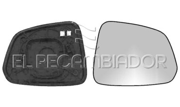 CRISTAL CON SOPORTE Lado derecho (acompañante) CHEVROLET-DAEWOO CAPTIVA (06-18) - 31535622