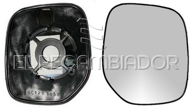 GLASS WITH SUPPORT Right side (passenger) CITROEN BERLINGO (96-08) - 31223512