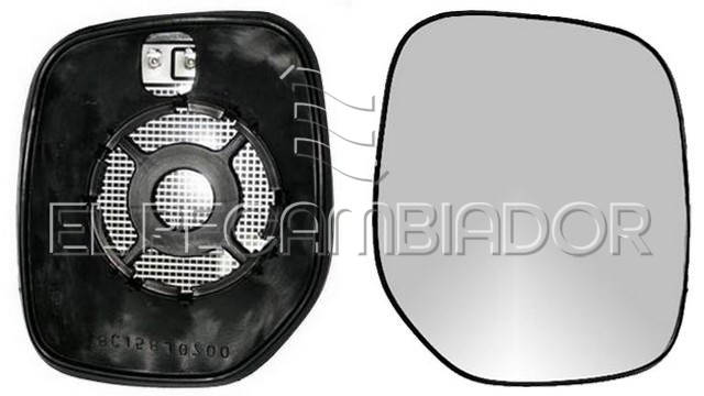 GLASS WITH SUPPORT Right side (passenger) CITROEN BERLINGO (96-08) - 31223522