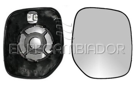 GLASS WITH SUPPORT Right side (passenger) CITROEN BERLINGO (96-08) - 31223522