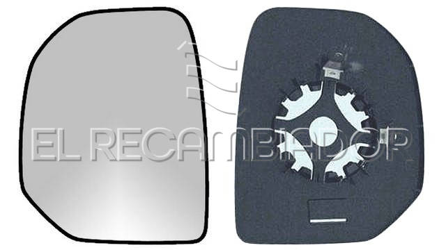GLASS WITH SUPPORT Left side (driver) CITROEN BERLINGO (08-12) - 31223711