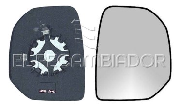 GLASS WITH SUPPORT Right side (passenger) CITROEN BERLINGO (08-12) - 31223722